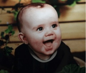 Happy Baby in child care centre